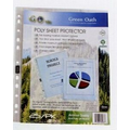 25 Pack Green Oath Poly Sheet Protector